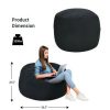 Costway 3 Bean Bag Chair W/ Microfiber Cover & Independent Sponge Filling | * Wholesale