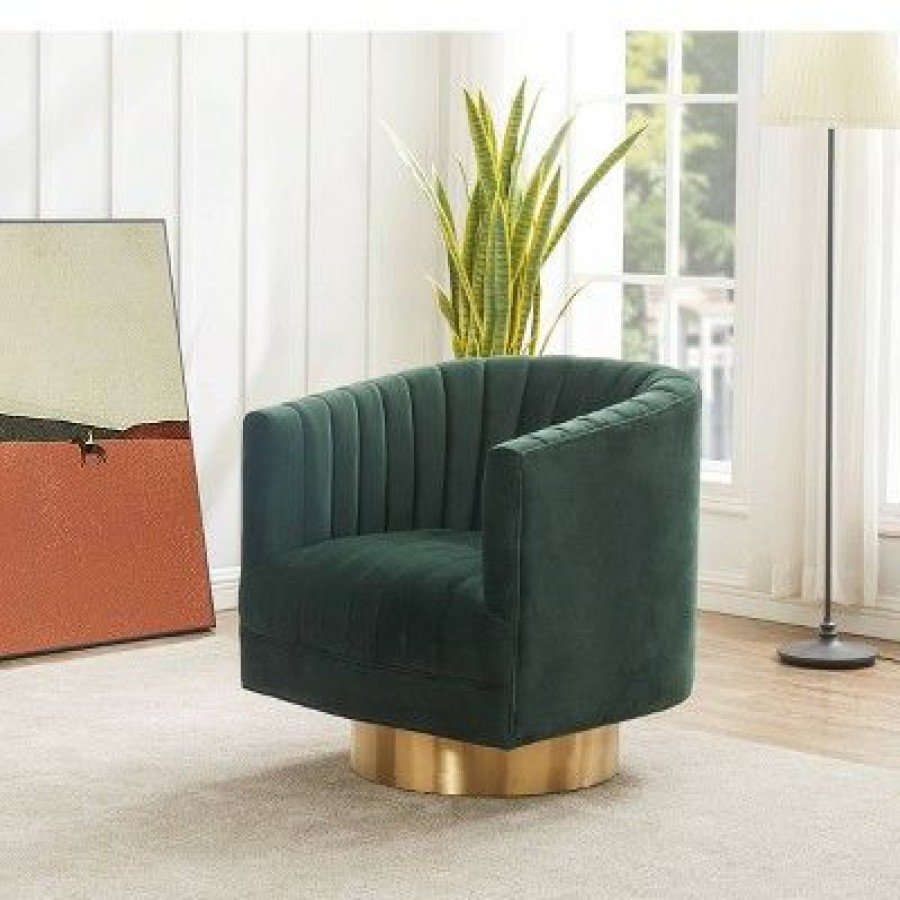 Josephine Swivel Barrel Chair Safavieh | * Online