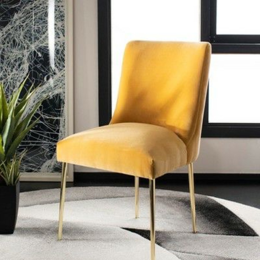 Nolita Velvet Accent Chair Safavieh | * New