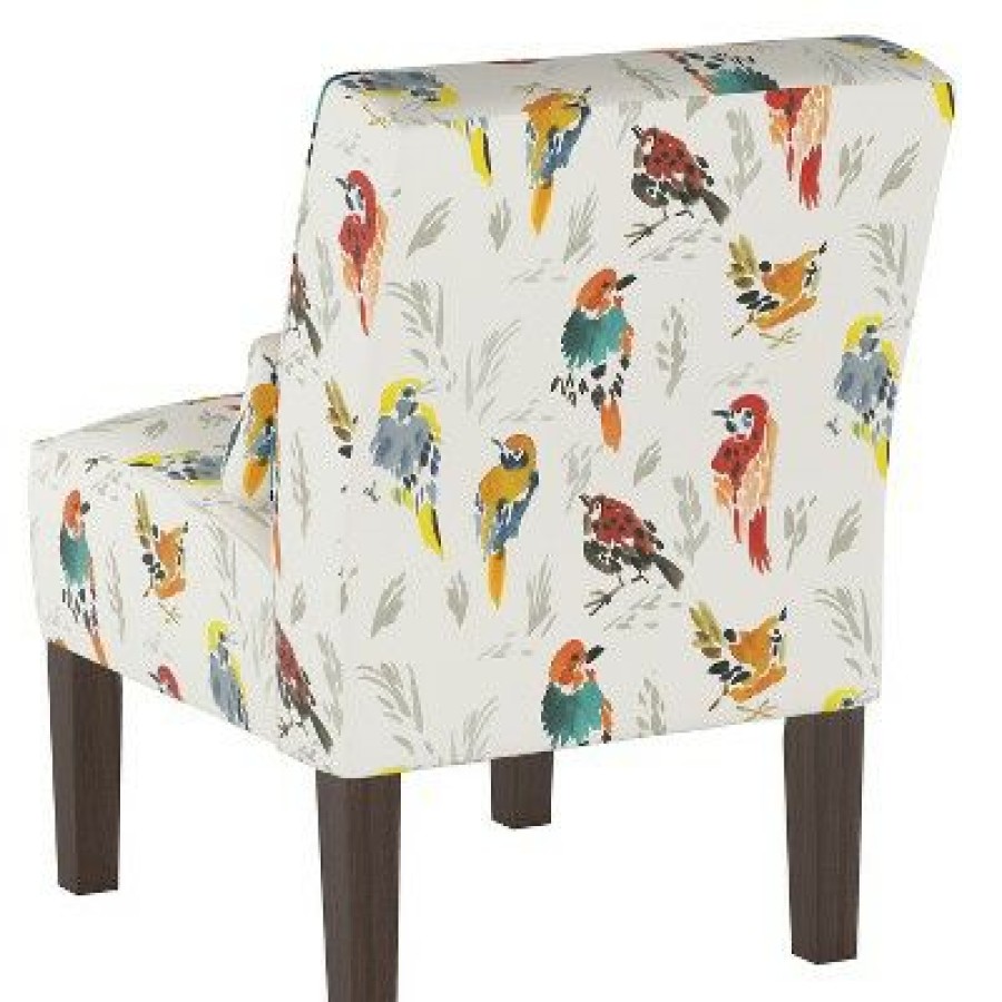 Burke Slipper Chair Multi Bird Print Threshold | * Online