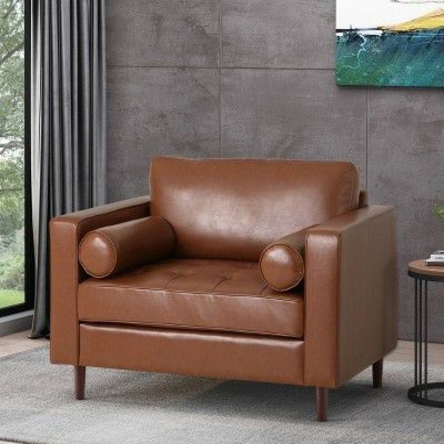 Malinta Contemporary Tufted Club Chair Christopher Knight Home | * New