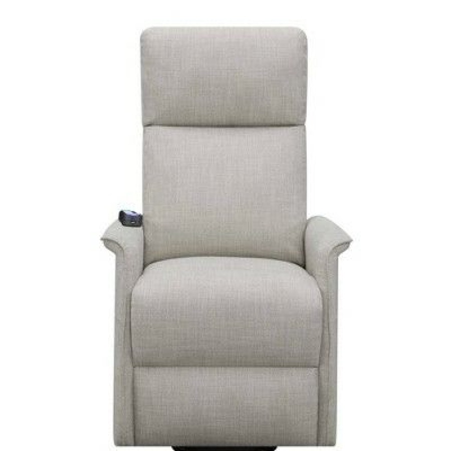 Power Lift Massage Chair With Wired Remote And Side Pockets Gray Benzara | * New