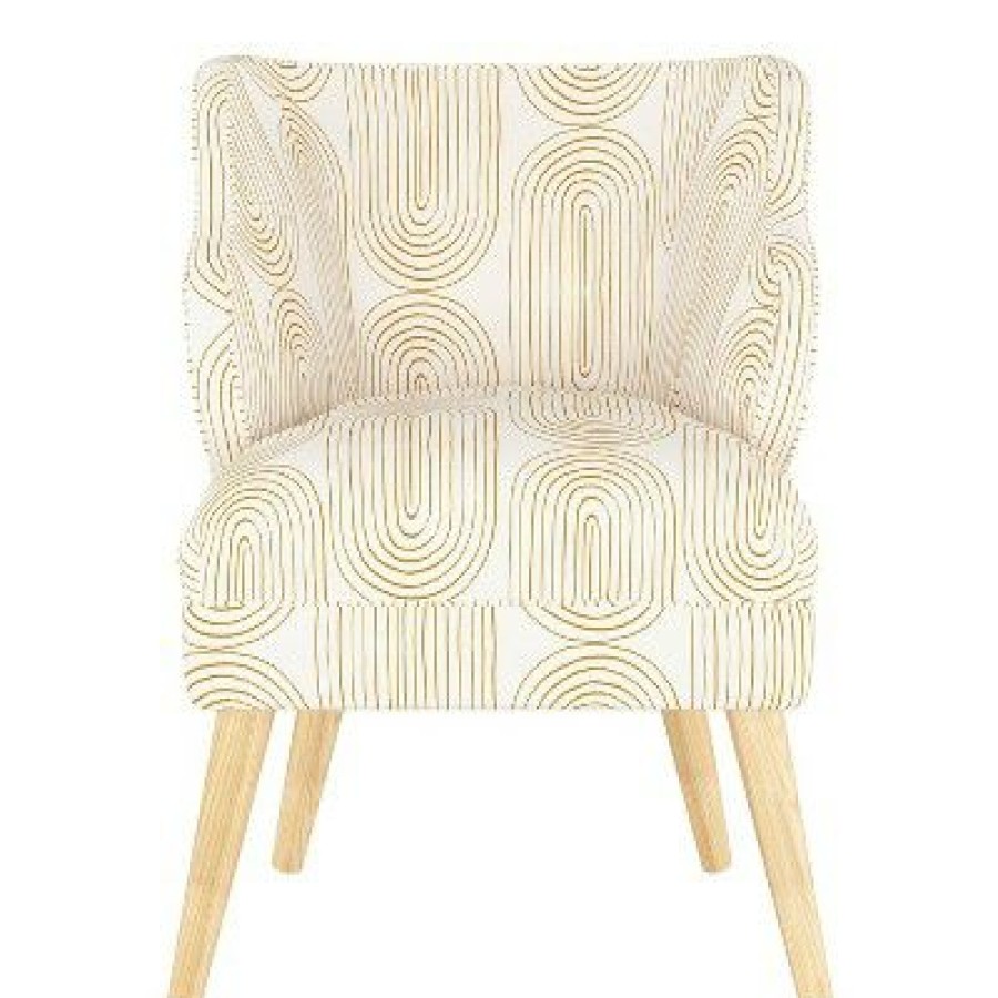 Mandolene Accent Chair Oblong Mustard Project 62 | * Best