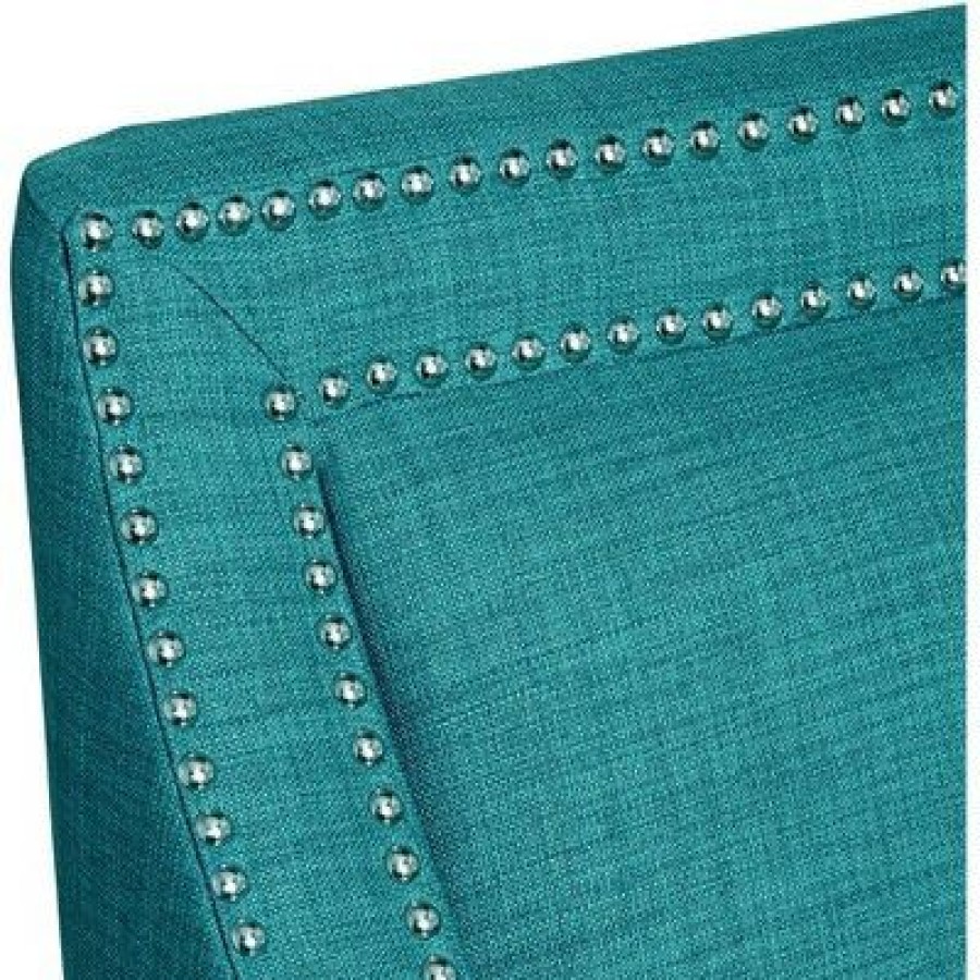 Studio 55D Flynn Teal Upholstered Armchair | * New