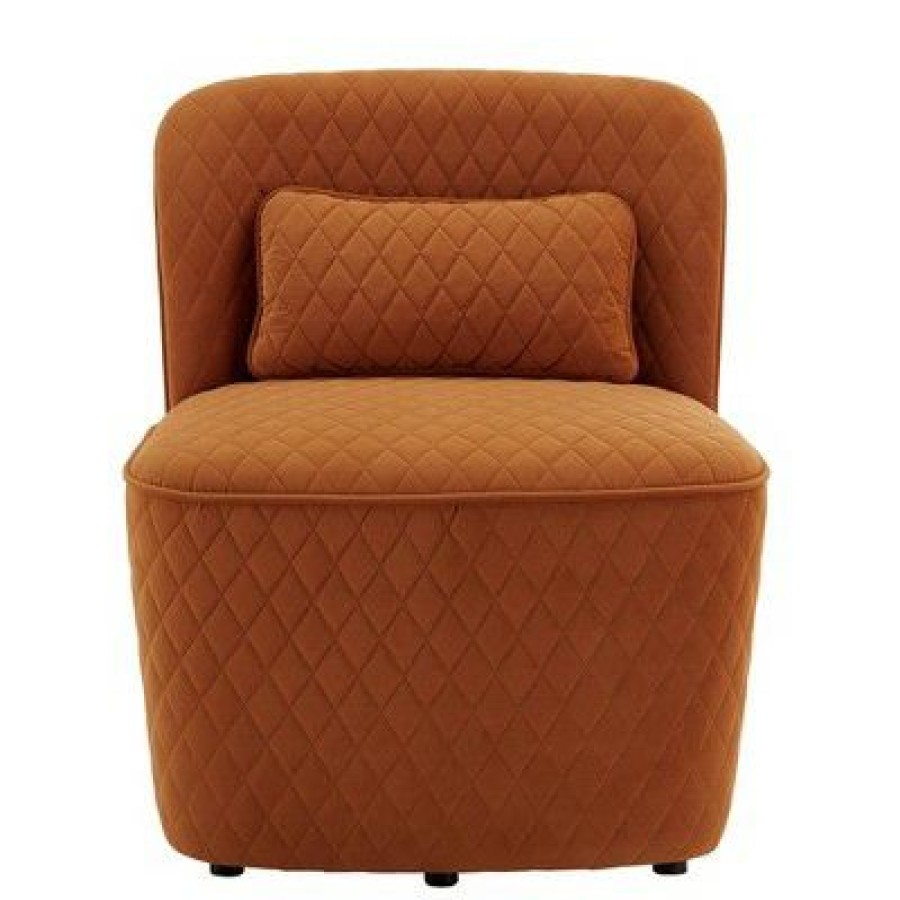 Schroeder Orange Fabric Chair Orange Inspire Q | * Wholesale