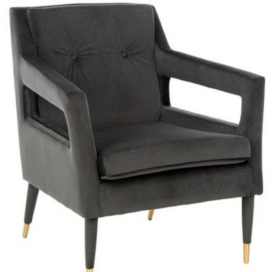 Mara Tufted Accent Chair Safavieh | * Clearance