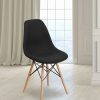 Flash Furniture Elon Series Fabric Chair With Wooden Legs | * New