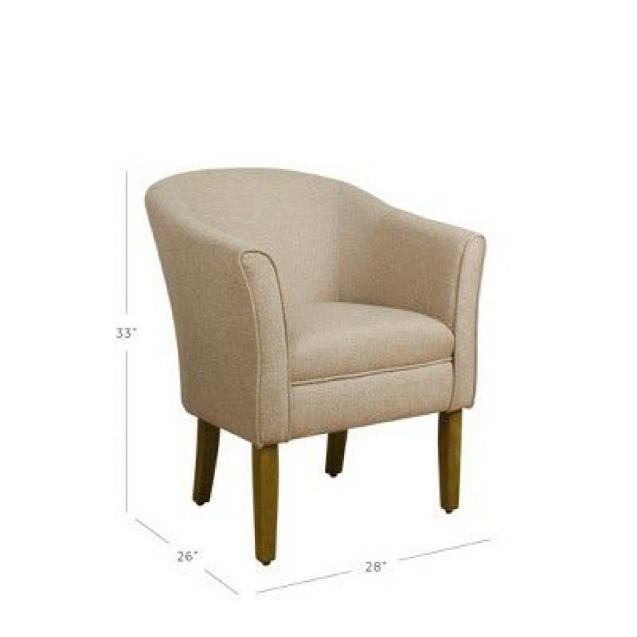 Modern Barrel Accent Chair Homepop | * Clearance