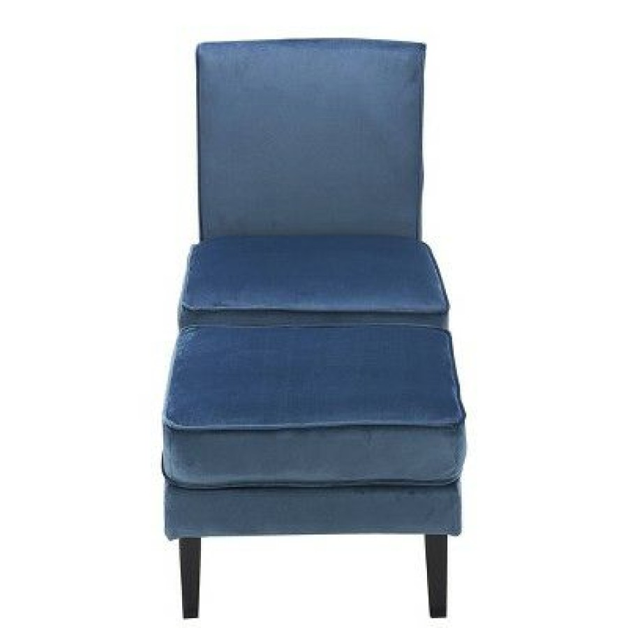 Adore Decor Olivia Chair And Ottoman Adore Decor | * Hot