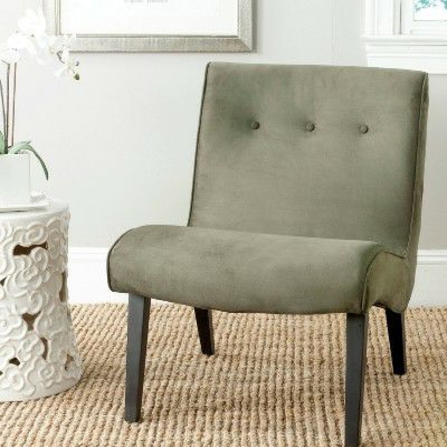 Sarabeth Chair Forest Green Safavieh | * Wholesale