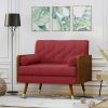 Frankie Mid Century Modern Club Chair Red Christopher Knight Home | * Online