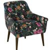 Rodovre Armchair Dark Floral Print Project 62 | * Wholesale