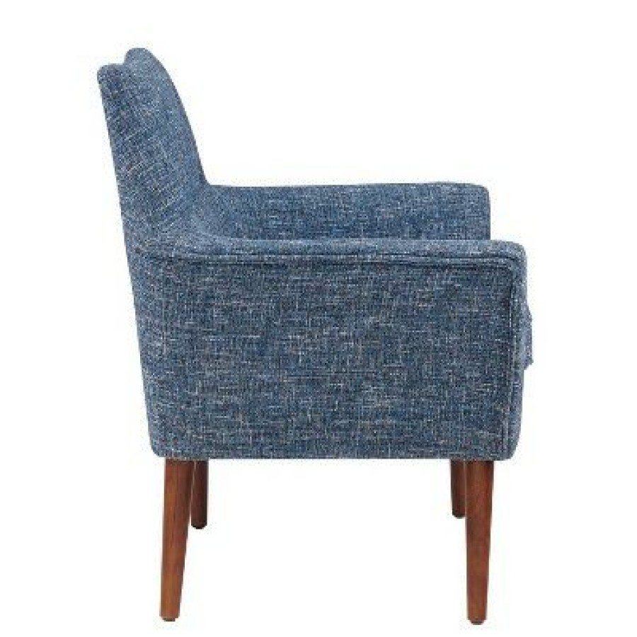 Ava Chair Blue Linon | * Best