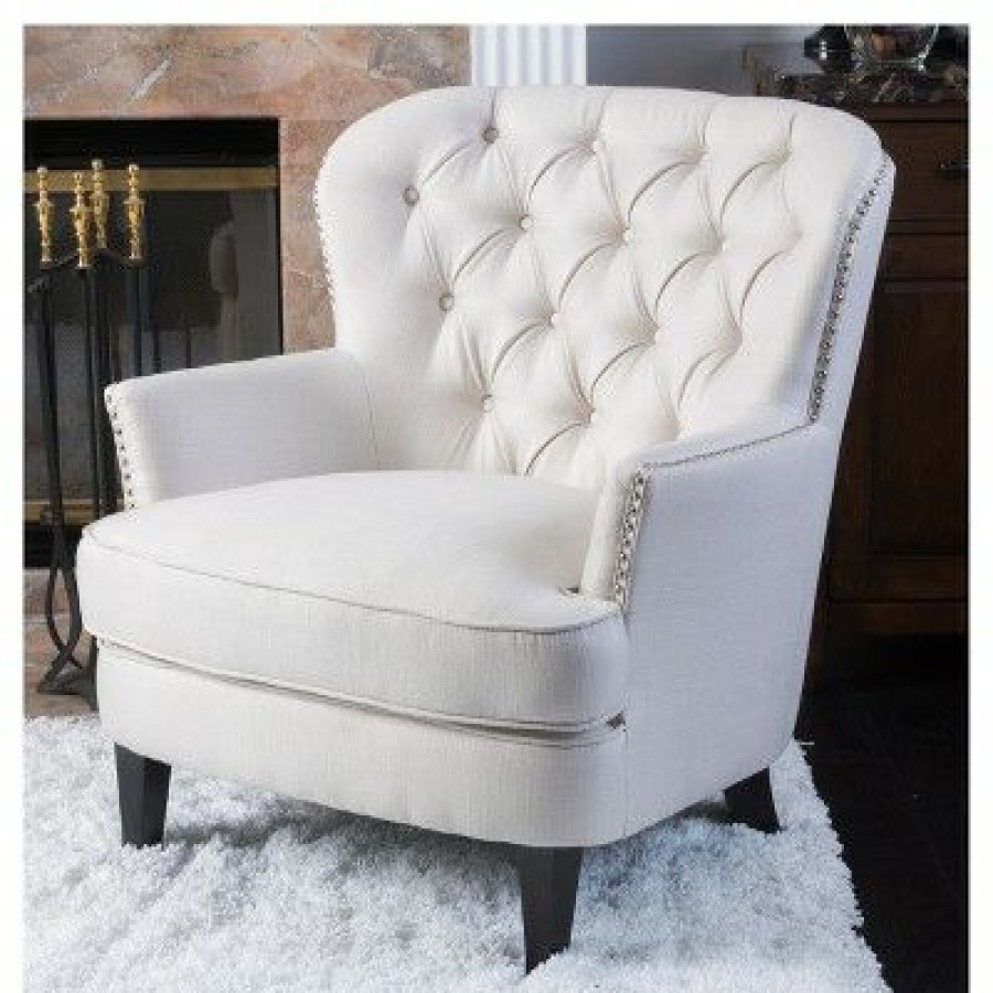 Tafton Tufted Club Chair Christopher Knight Home | * Clearance