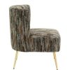 Fran Contemporary Upholstered Slipper Chair Lumisource | * New