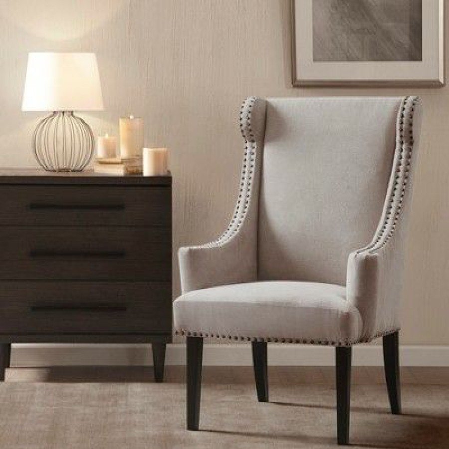 Madison Park Bella High Back Wing Chair | * Online