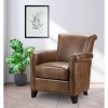 Harley Leather Armchair Abbyson Living | * New