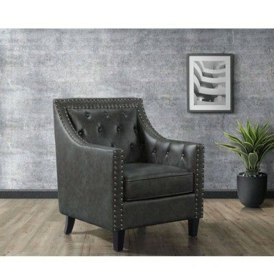 Tessa Chair Magnetite Picket House Furnishings | * Clearance