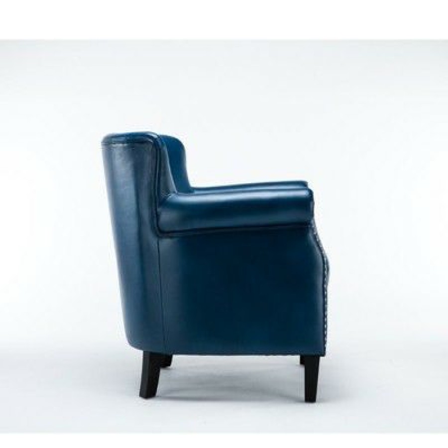 Holly Navy Blue Club Chair Comfort Pointe | * Wholesale