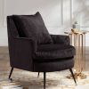 Studio 55D Virginia Corduroy Charcoal Accent Chair | * Wholesale