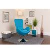 Flash Furniture Egg Series Side Reception Chair With Bowed Seat | * New