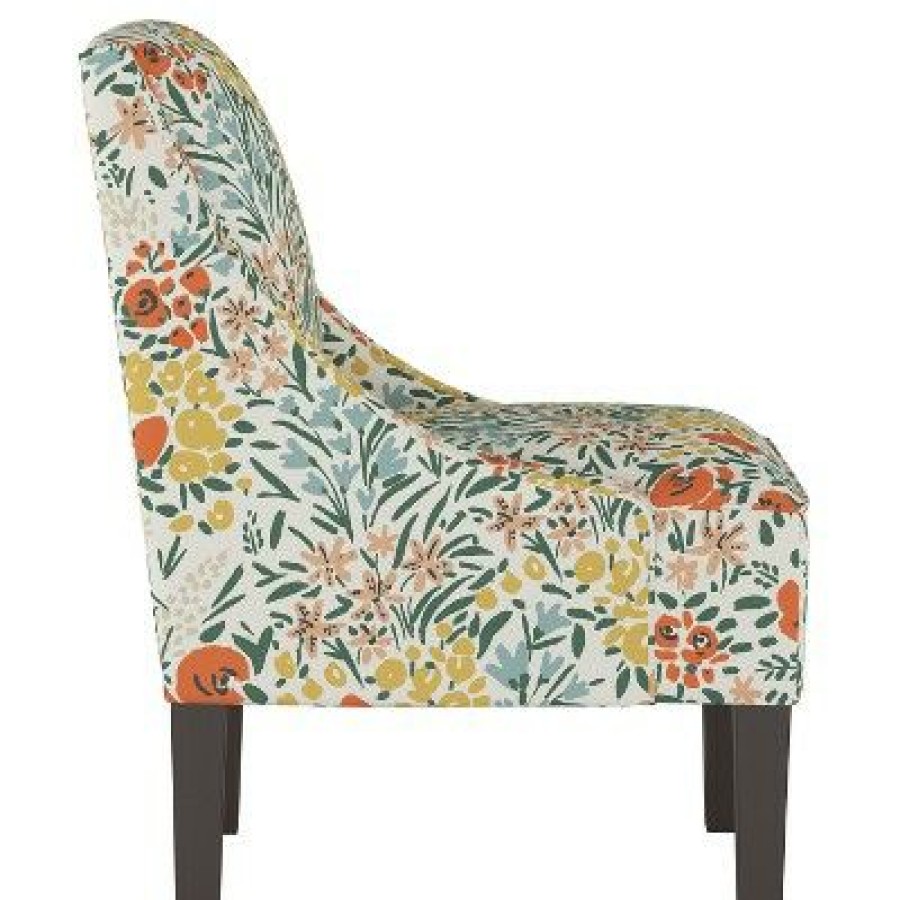 Accent Chairs Cream Floral Threshold | * Wholesale