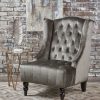 Toddman High-Back New Velvet Club Chair Christopher Knight Home | * Online