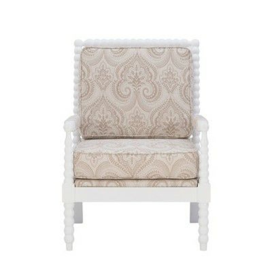 Sussex Spindal Accent Chair Beige Linon | * Wholesale