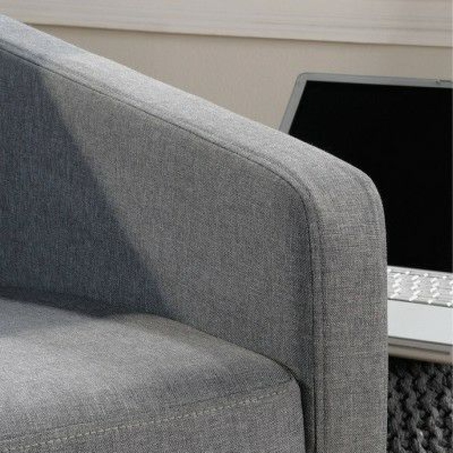 Dakota Pass Tweed With Faux Wood Accent Chair Gray Sauder | * Clearance