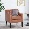 Deanna Contemporary Faux Leather Tufted Accent Chair Christopher Knight Home | * Best