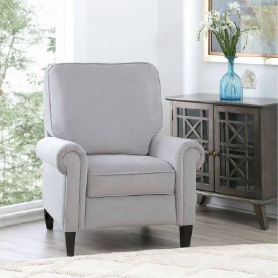 Arbor Push Back Recliner Gray Abbyson Living | * Online