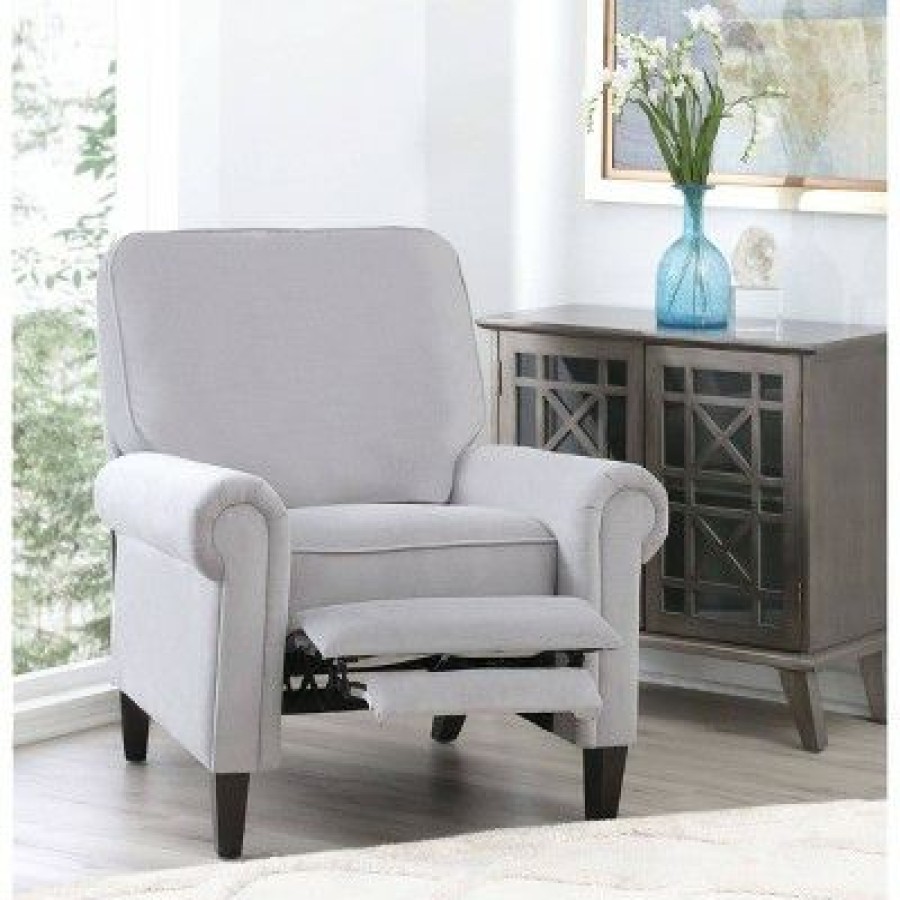 Arbor Push Back Recliner Gray Abbyson Living | * Online