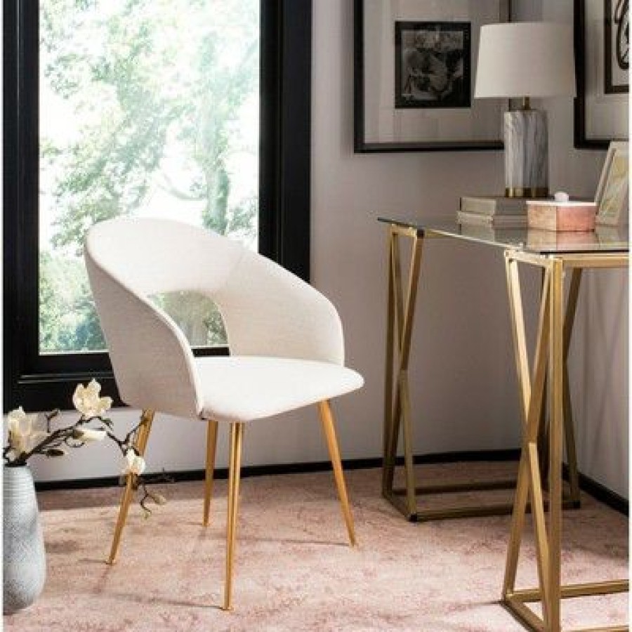 Lorina Arm Chair Cream Safavieh | * Online