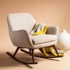 Mack Mid-Century Rocking Chair Oatmeal Safavieh | * Online