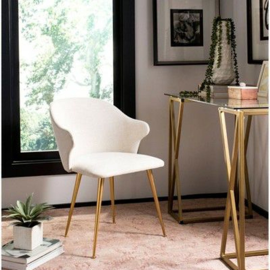 Edmond Arm Chair Cream Safavieh | * Hot