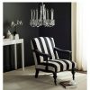 Upholstered Chair Black White Safavieh | * Clearance