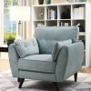 Sanders Dressy Blue Arm Chair Mibasics | * New