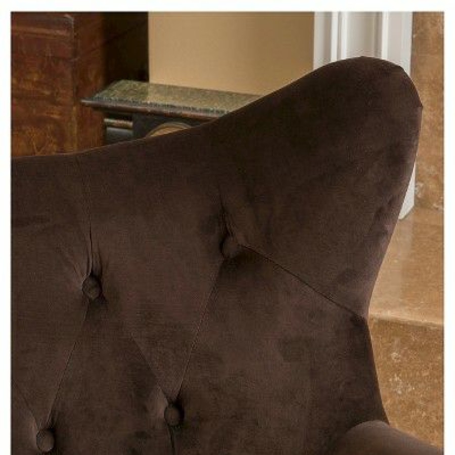 Alyssa New Velvet Armchair Christopher Knight Home | * New