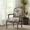 Madison Park Sophie Camel Back Exposed Wood Chair | * Wholesale