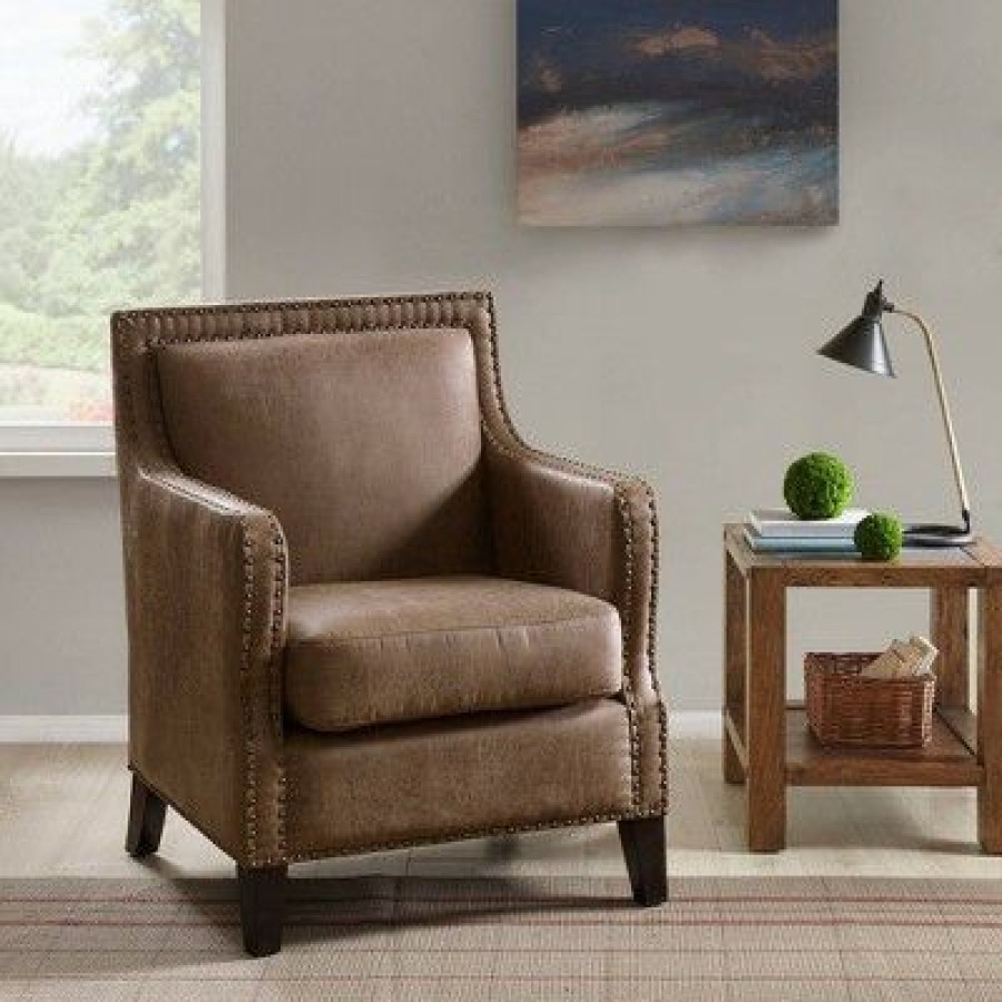 Ink+Ivy Shasta Accent Chair Brown | * Online