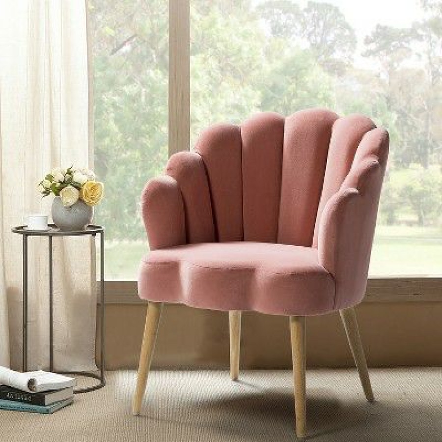 Mael Velvet Arm Chair | Karat Home | * Online