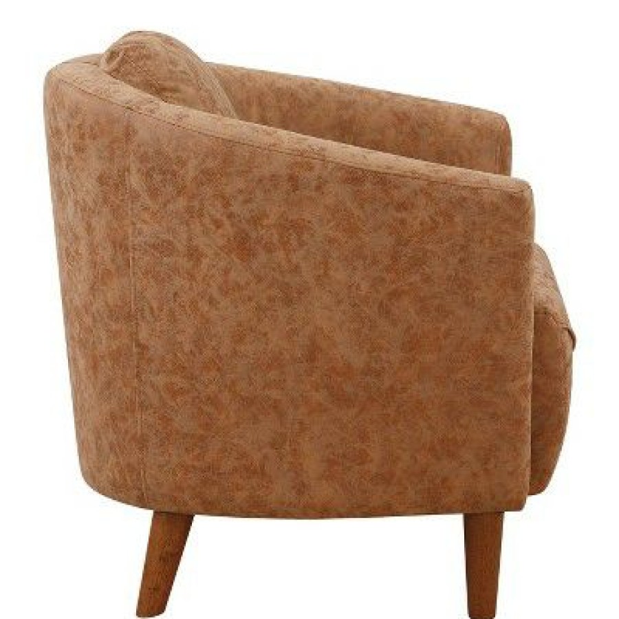 Aron Tub Chair Brown Osp Home Furnishings | * Clearance