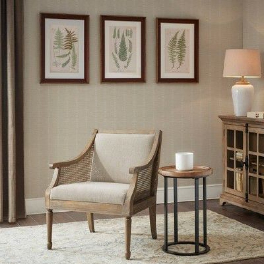 Martha Stewart Isla Accent Chair Natural | * New