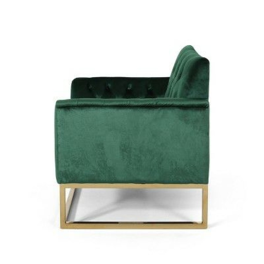 Claremont Modern Velvet Armchair Christopher Knight Home | * Clearance