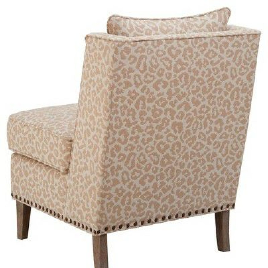 Madison Park Conner Armless Shelter Chair Beige | * Online