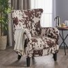 Arabella New Velvet Club Chair Milk Cow Christopher Knight Home | * Clearance