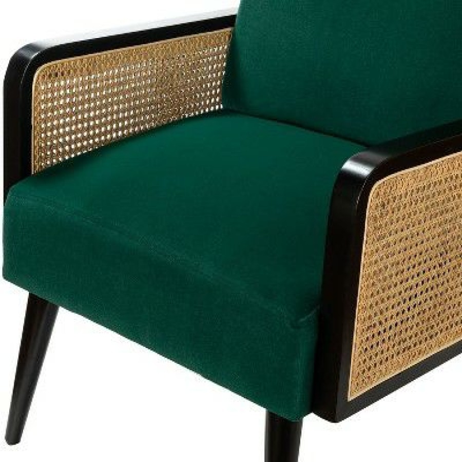 Flavio Rattan Accent Armchair | Karat Home | * Hot