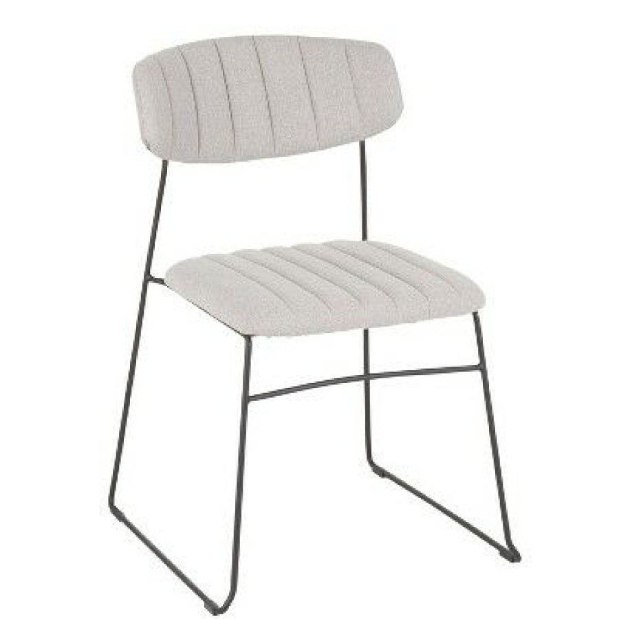 Set Of 2 Thomas Contemporary Chair Light Gray Lumisource | * Hot