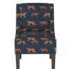 Swoop Armchair Cheetah Walk Navy Skyline Furniture | * Best