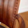 Olivia & May Vintage Cow Hide Leather And Iron Accent Chair Brown Olivia & May | * Best